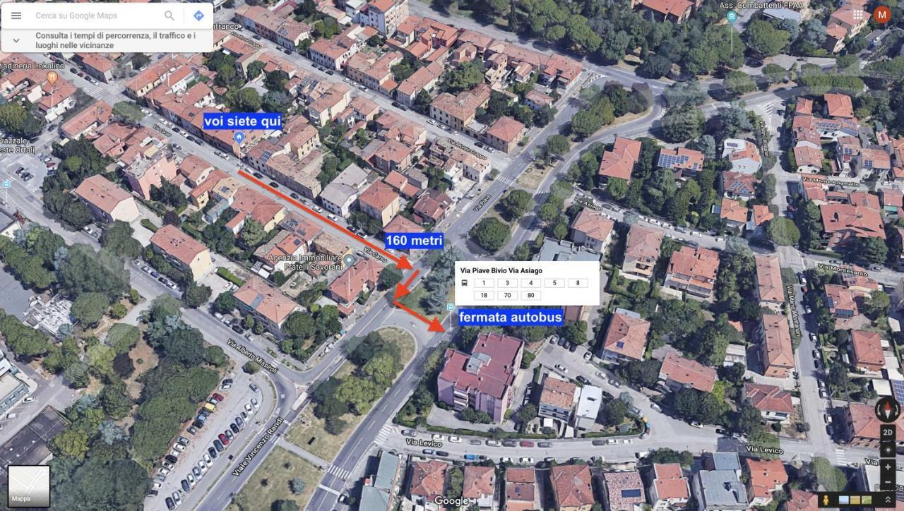 Apartamento Cinematic Modern Flat, 100 Mt Da Ospedale Rávena Exterior foto